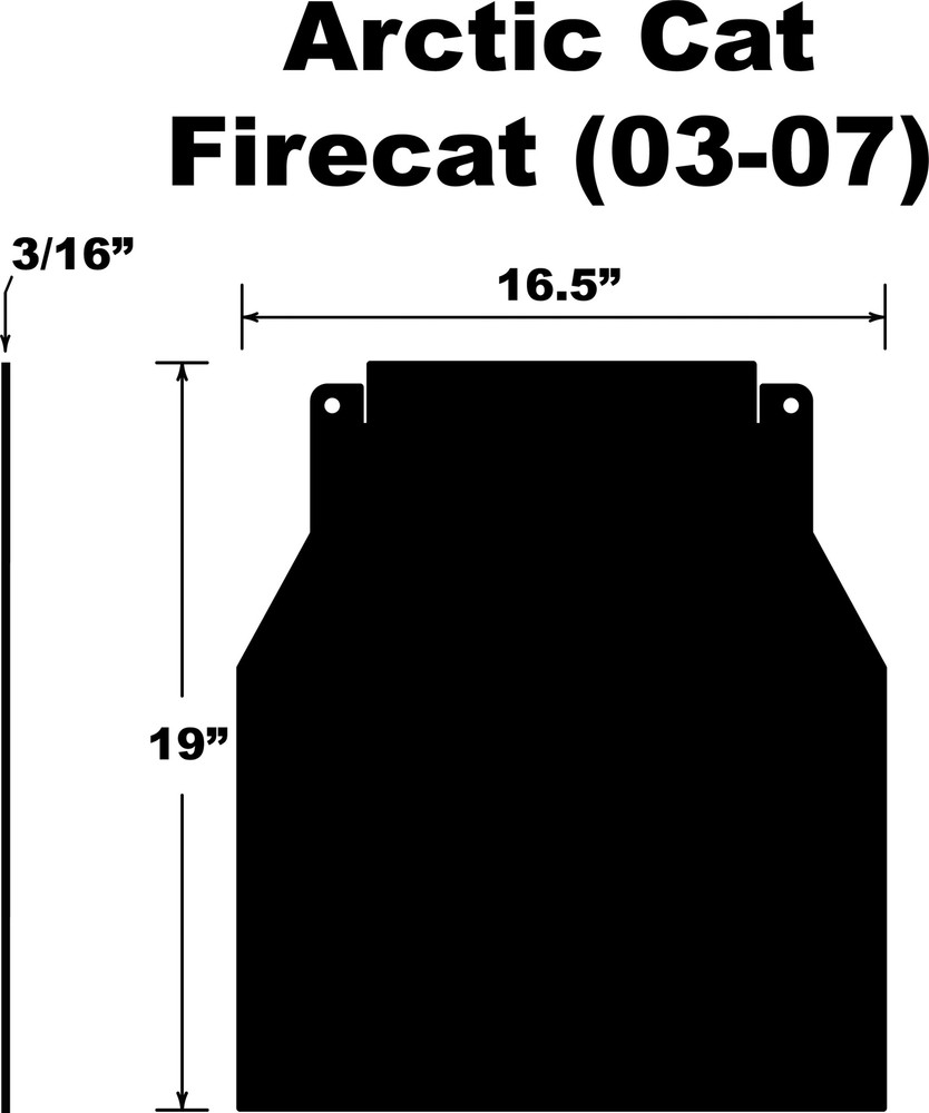 PDP SNOWFLAP PART# SF037FCPB NEW