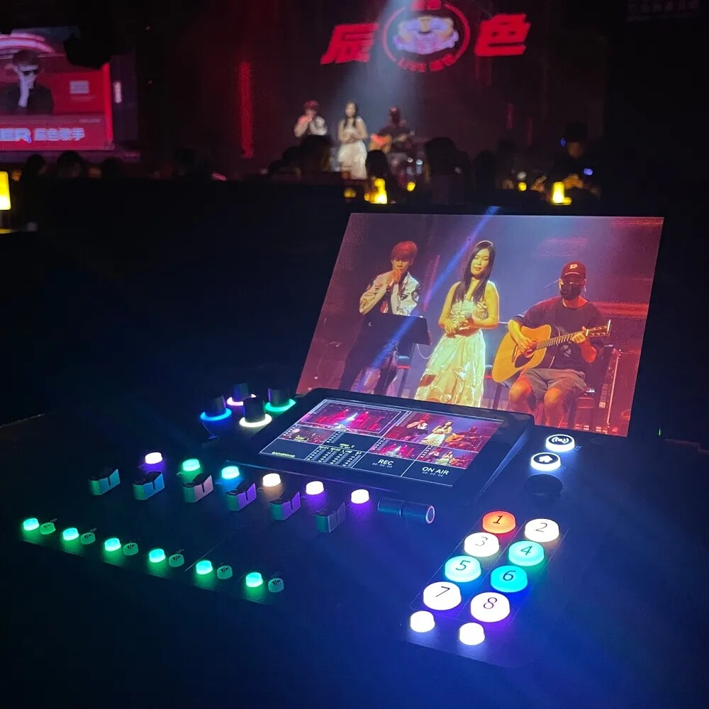 Rgblink mini-mx 4K multi-Channel Live Streaming Video Switcher Panel Web Control