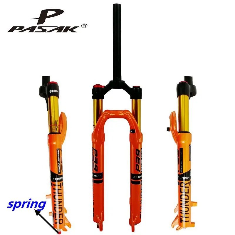Mountain Bicycle Air Fork 27.5 29in Shoulder/Wire Control Damping Front Fork