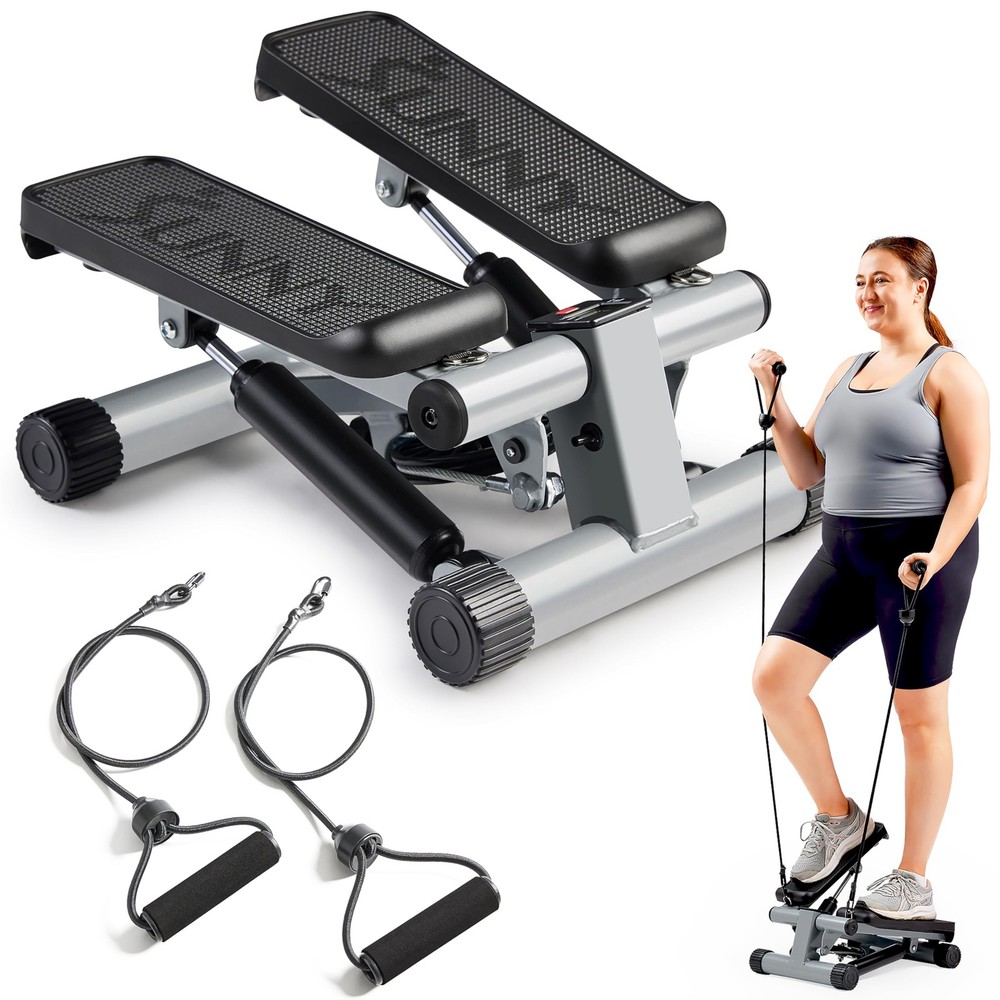 Mini Stepper Exercise Machine Stair Step Workout Resistance Band Over 300lb