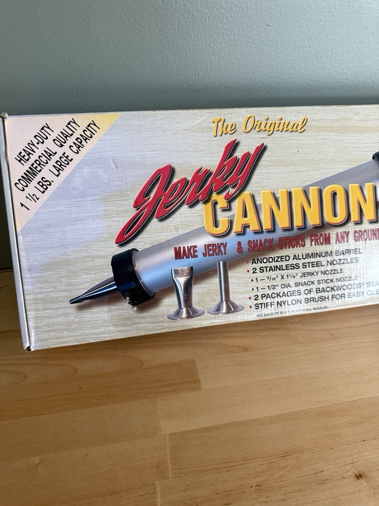 LEM Jerky Cannon – Complete Kit w/ Nozzles, Brush & Box