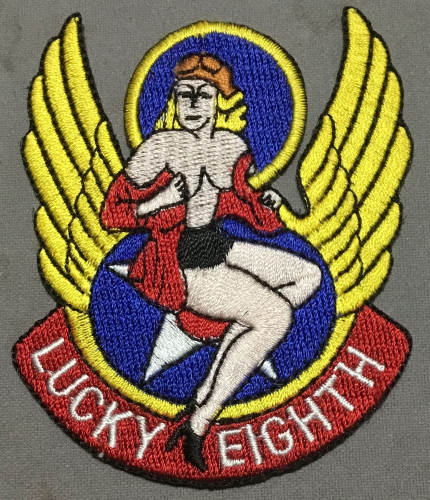 Lucky Eighth "Nose Art" Patch