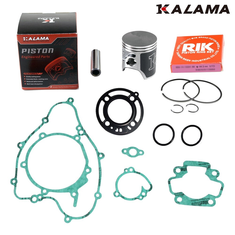 Piston Piston Ring Complete Top/Bottom End Engine Gasket for Kawasaki KX65 00~20