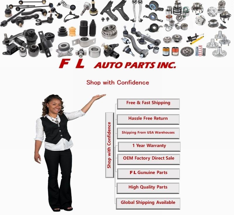 For Lexus LS460 2007-2017 Front Inner & Outer Steering Tie Rot End L&R 4PC