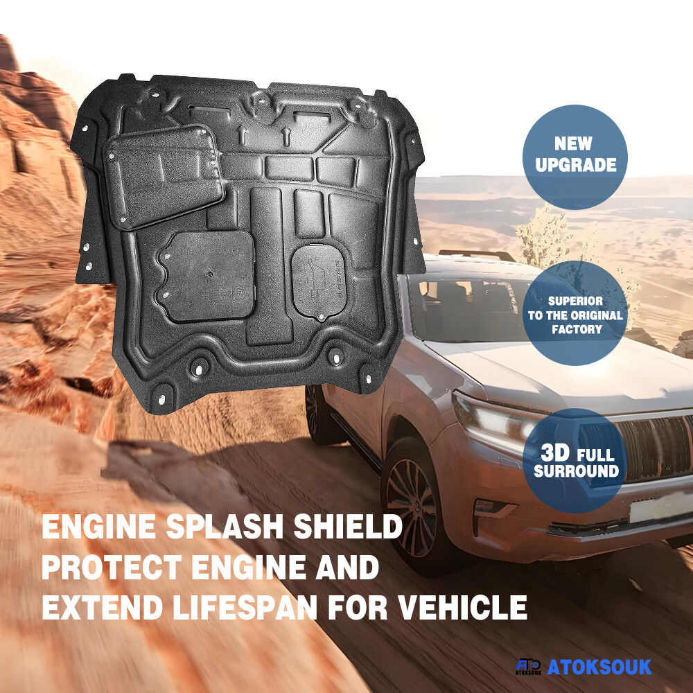 Thick Engine Splash Shield For Volvo XC40 2019-2024 Front Engine Guard Hard