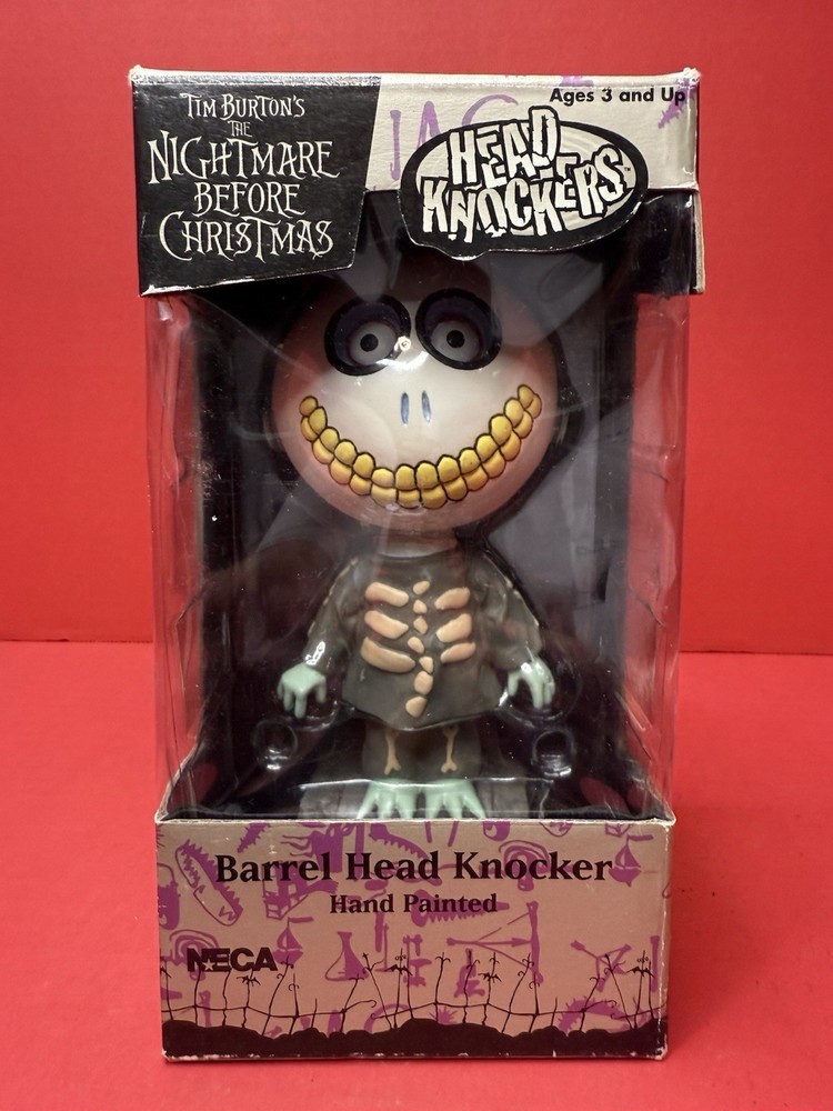 Nightmare Before Christmas Headknockers Barrel