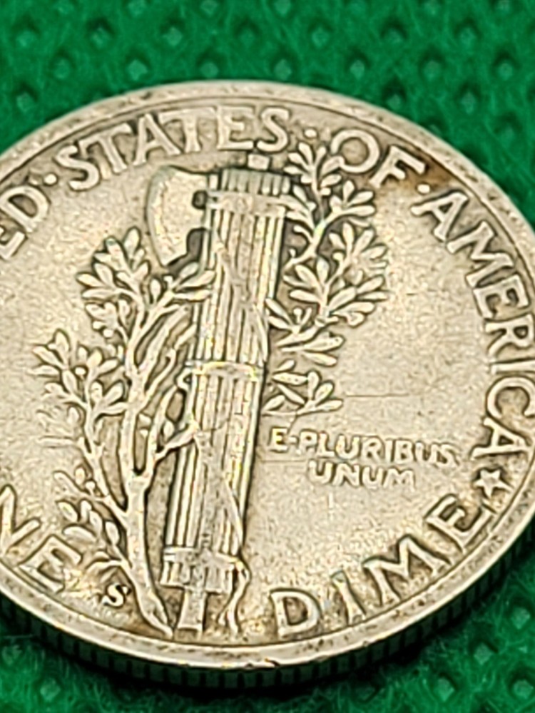 1943 Dime With Error "In Cod We Trust"