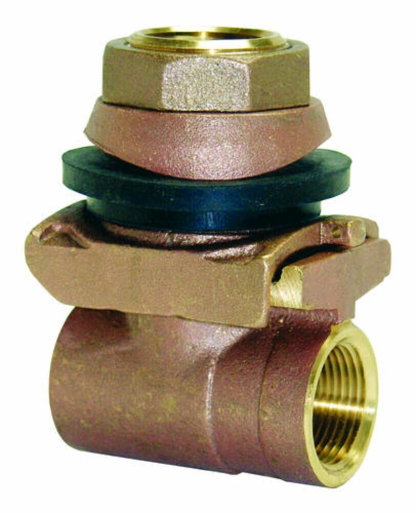 Water Source PA125NL Pitless Adapter, Brass, 1-1/4-In. - Quantity 1