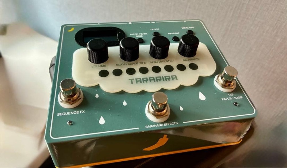BANANANA EFFECTS TARARIRA Sequencer Effect Pedal