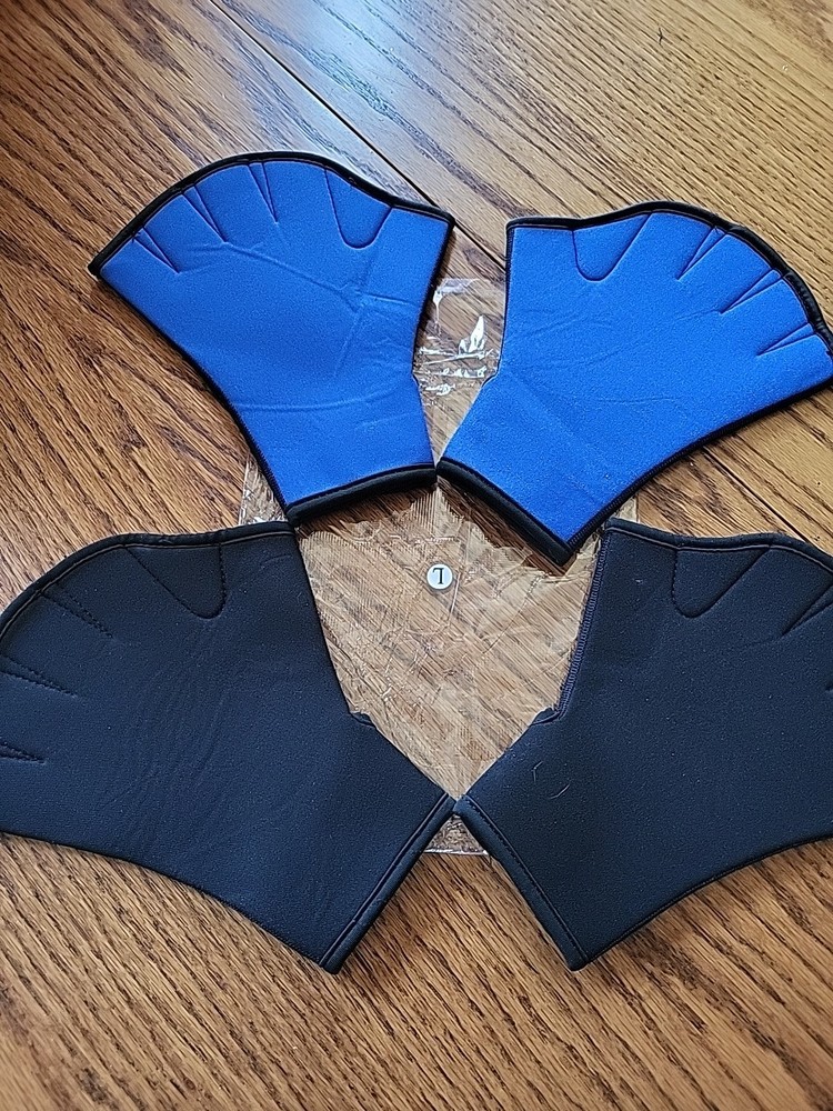 Aqua Sphere Swim Gloves--Size Large