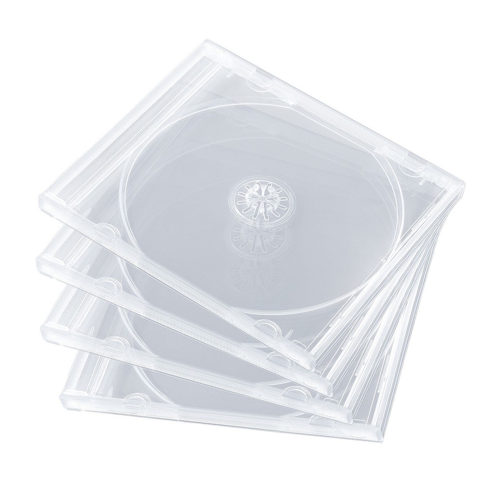 STANDARD Clear CD Jewel Case Lot (25)