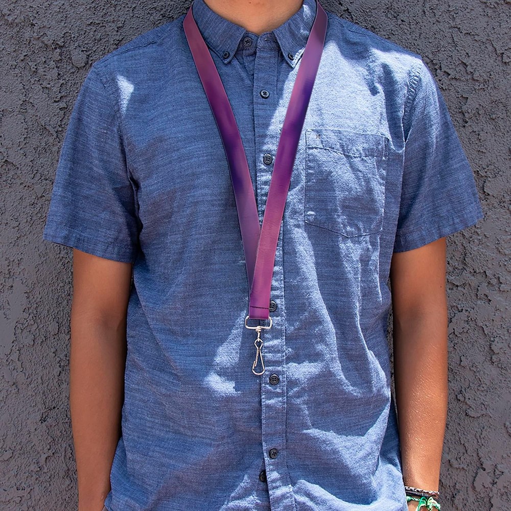 Buckle-Down Lanyard-1.0"-Bd Psychedelic One Size Multicolor