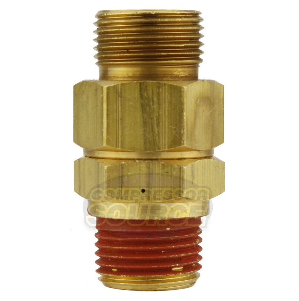 CA-6 Load Genie Brass Air Compressor 1/4" x 3/8" Self Unloading Check Valve