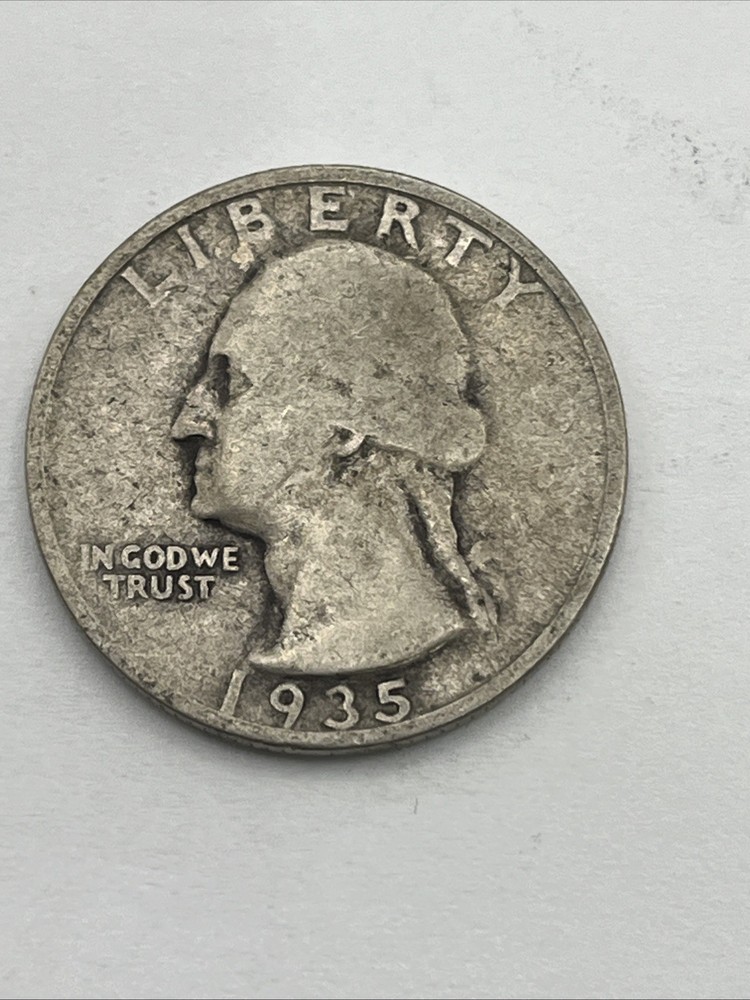 1935 25C Washington Quarter