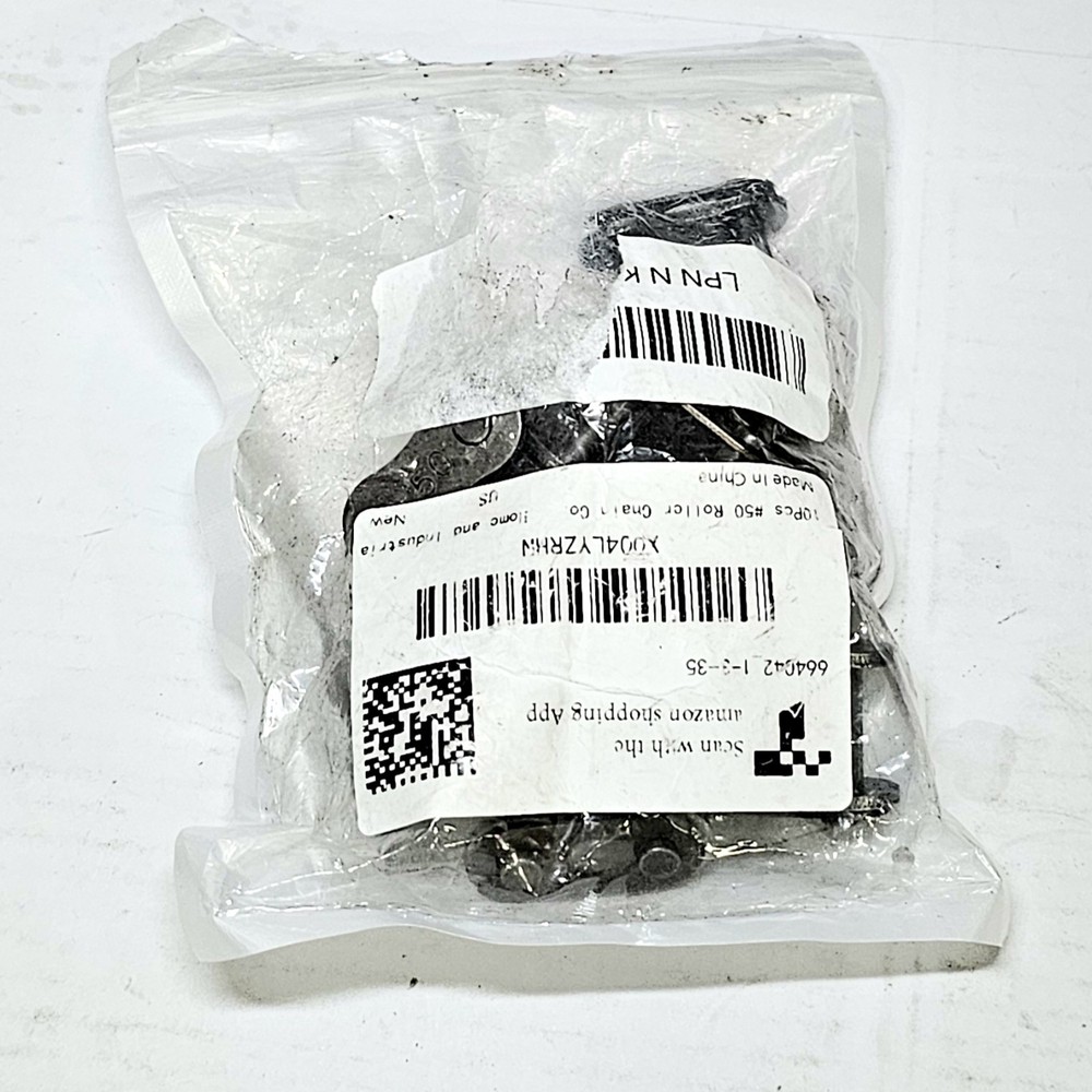 10 Pack #50 Roller Chain Connecting Links, Master Connector Link