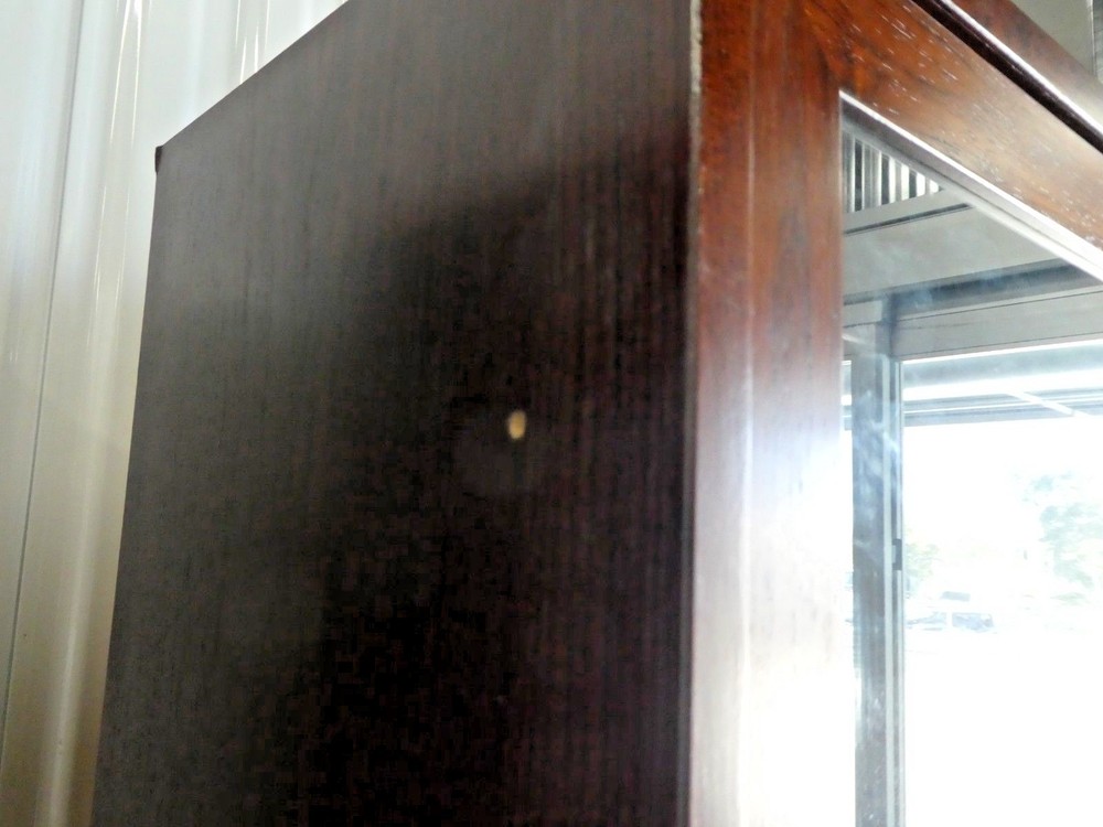 2 IMPOSING DANISH MODERN ROSEWOOD BOOKCASES WITH INTERNAL LIGHTING
