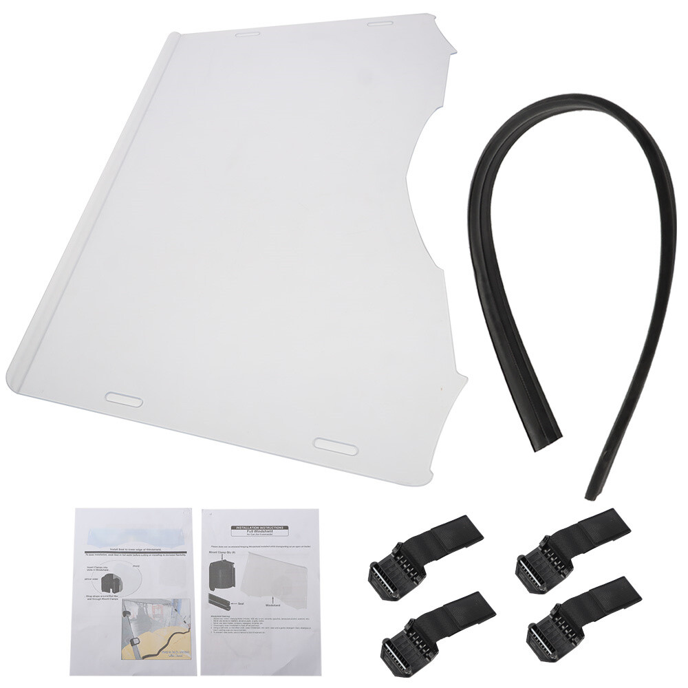 Full Clear Windshield For Can-Am Commander 800 Commander 1000 2011-2020