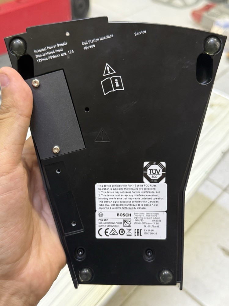 Bosch PRS-CSR Microphone - 0 Hours