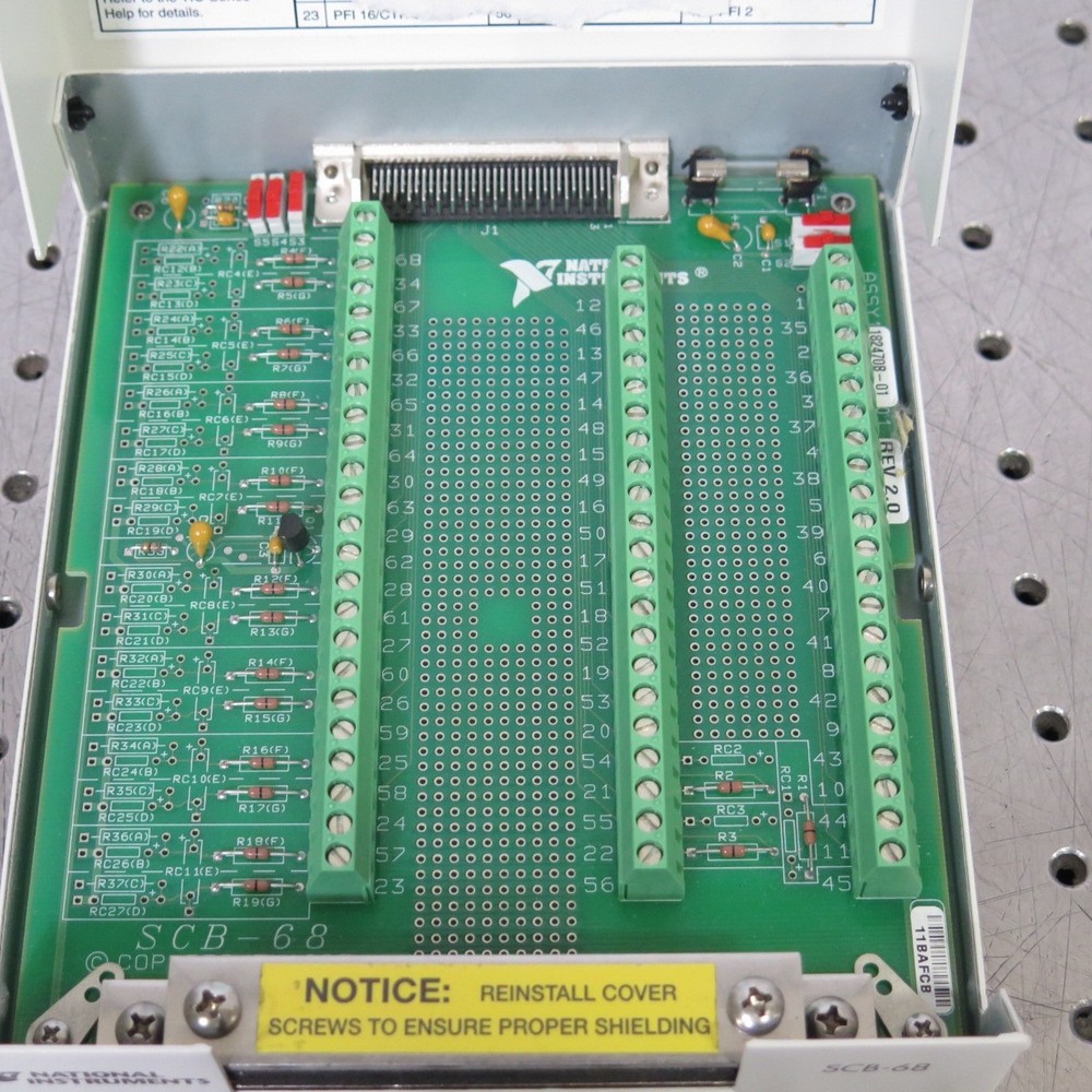 R201546 National Instruments SCB-68 Shielded Connection Box