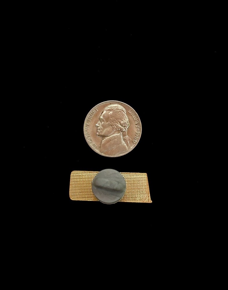 ARMORED TEXT MILITARY HAT PIN