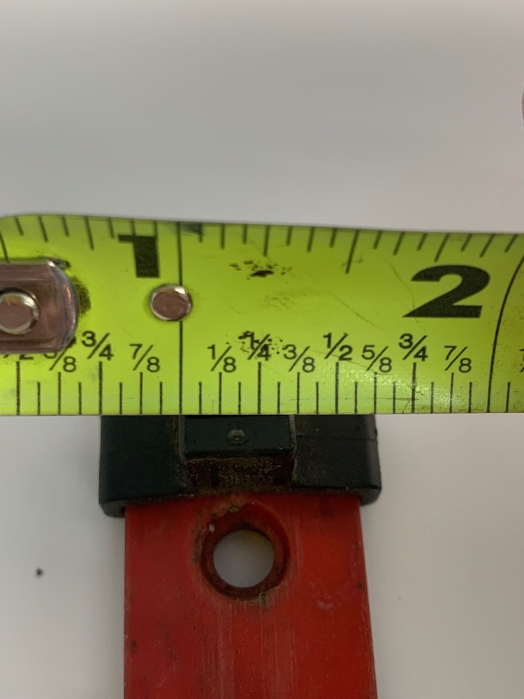 WRIGHT TOOL 3/8" MOUNTABLE 10 SOCKET ORGANIZER RAIL RACK TOOL SLIDING HOLDER RED