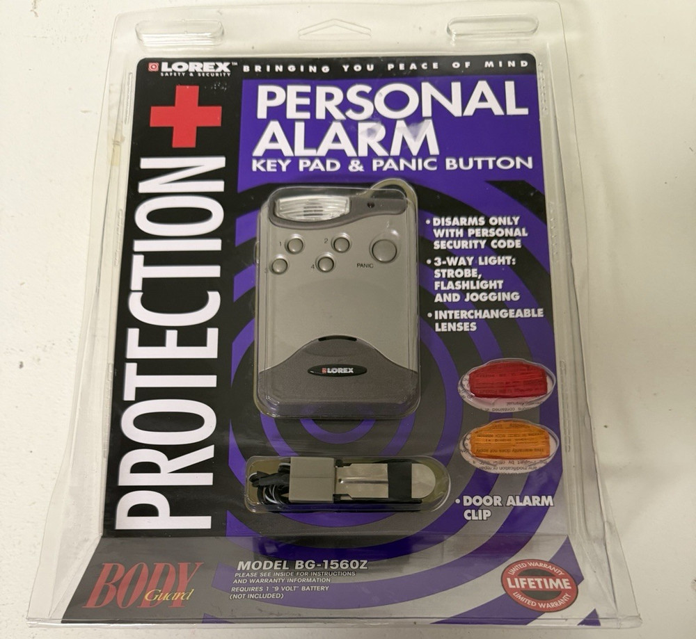 LOREX PERSONAL ALARM KEY PAD & PANIC BUTTON BG-1550Z