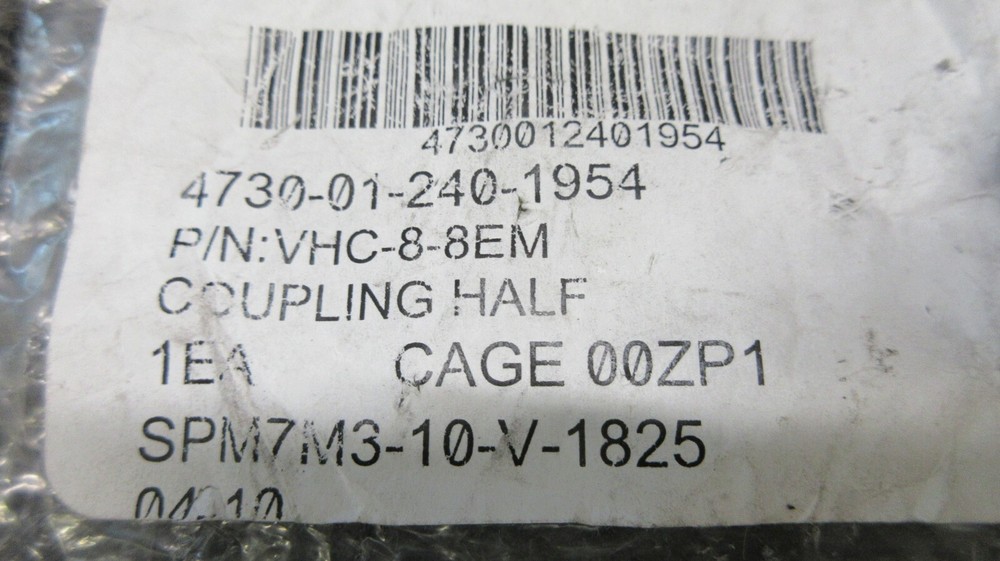 Snap-Tite Hydraulic Hose Fitting Quick Disconnect Half Coupling 1/2" 3/4" VHC-8