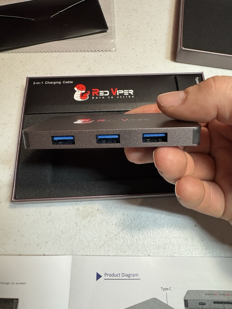 usb storage device 32gb Multi Card Red Viper B78