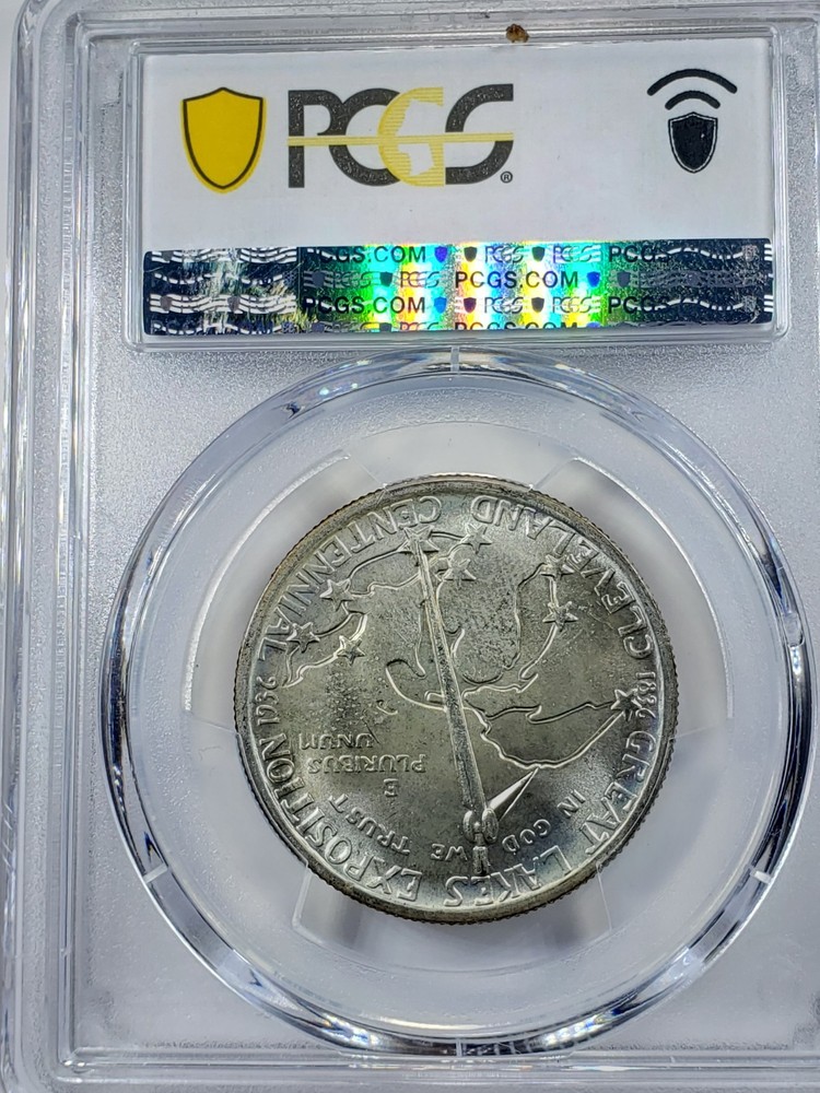 1936 Cleveland Commemorative Half Dollar PCGS MS66+