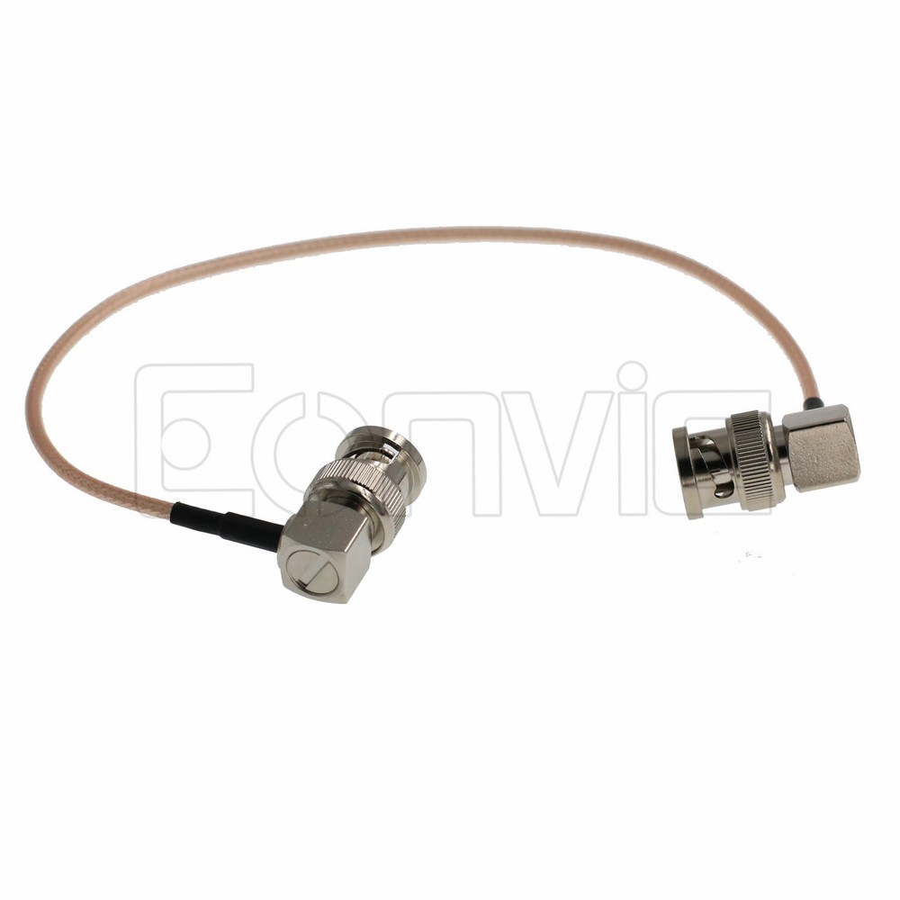 Camera 3G SDI Video Cable BNC Right Angle Blackmagic Hyperdeck SmallHD RG179