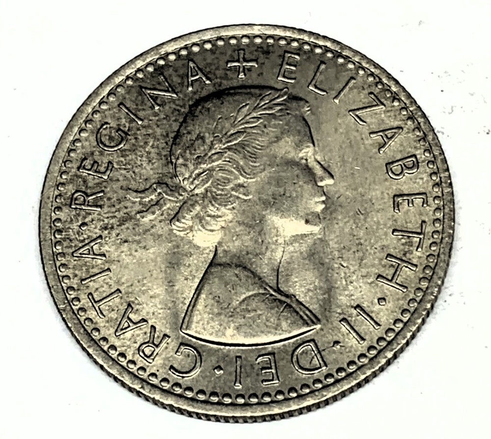 # C8349 GREAT BRITAIN COIN, SIX PENCE 1967