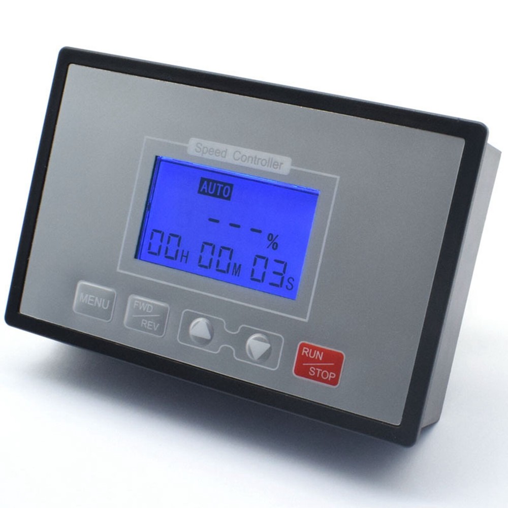 10-55V 60A Speed Controller PWM DC Motor Timing Reversible Remote Control LCD
