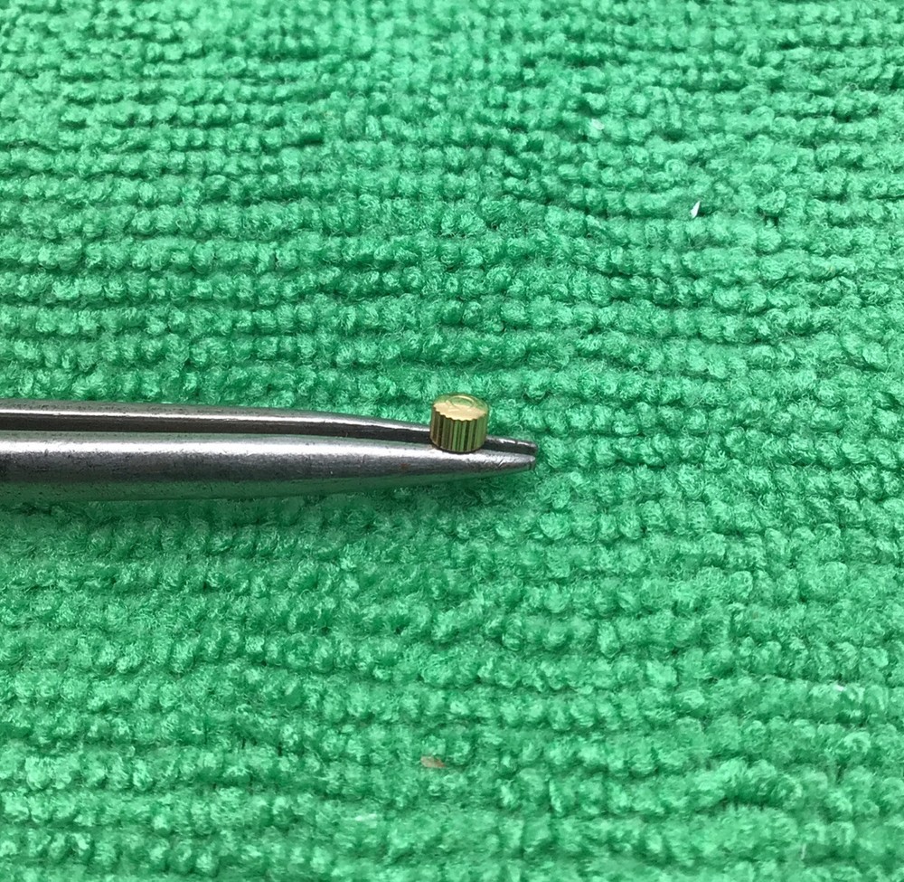Genuine Omega Crown 42079 Gold NOS
