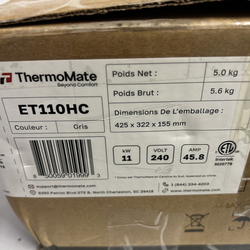 Thermomate On Demand Instant Endless Hot Water Heater Tankless