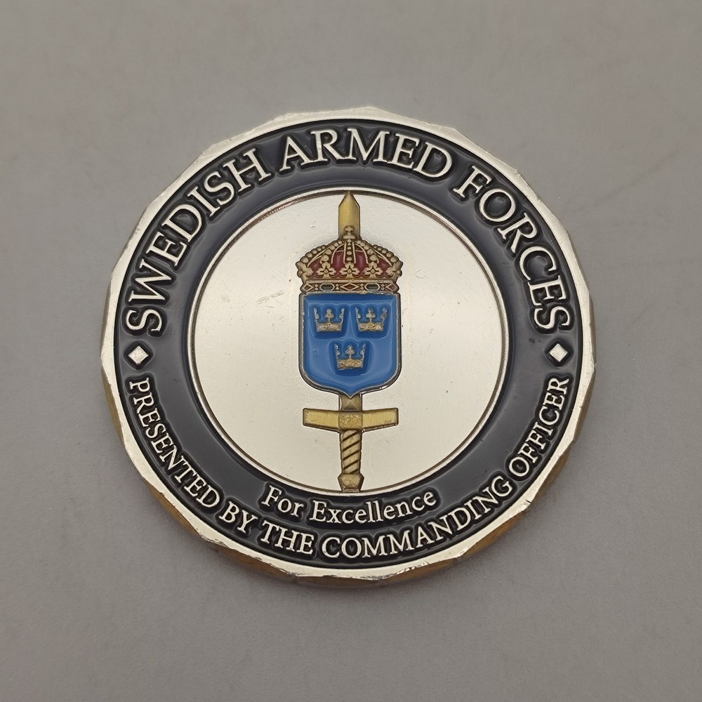 Swedish Armed Forces Presented by the Commanding Officer for Excellence Challeng