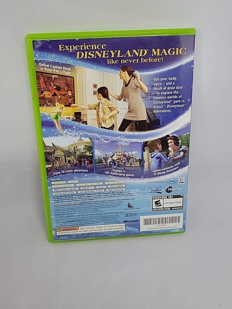 Microsoft Xbox 360 Kinect Motion Sensor Bar Black & 8 Games Bundle 1 is Sealed