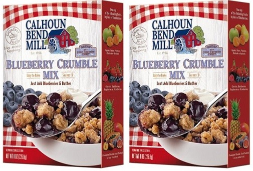 Calhoun Bend Mill Blueberry Crumble Mix 2 Pack