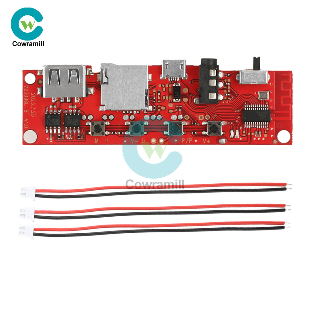 Multifunction Bluetooth Audio Circuit Amplifier Board Module V96 Bi-Amplifier