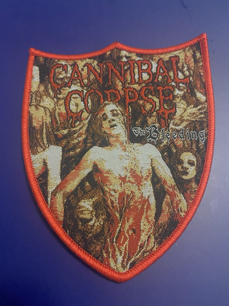 2023 CANNIBAL CORPSE The Bleeding Woven Sew On Patch