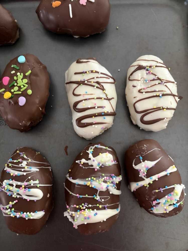 Chocolate Peanut Butter Eggs Homemade Half Dozen