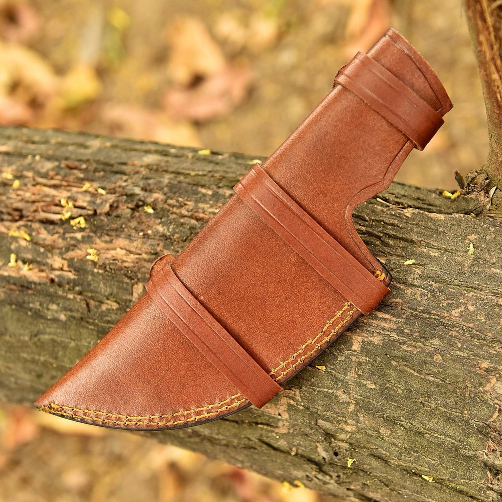 fixed blade knife leather sheath vertical carry horizontal scout carry Case