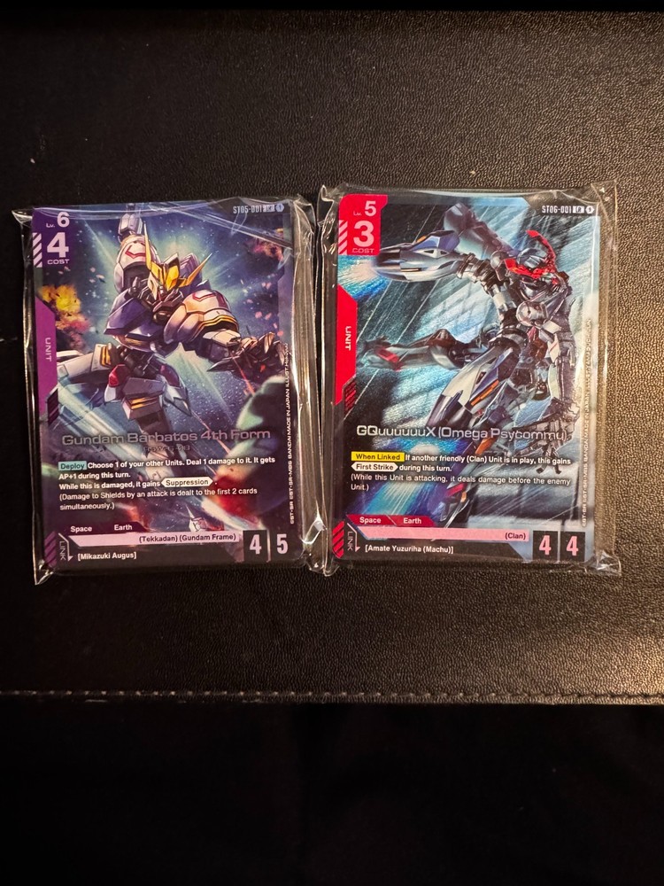 Premium Collection Gundam Assemble Set (PC01A) & (PC02A) BOTH Brick Deck Only