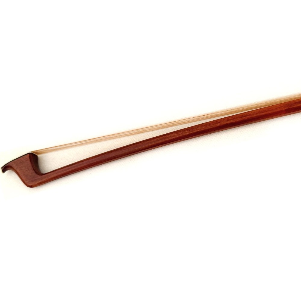 Master Pernambuco Octagonal Cello Bow 4/4 Ebony Parisan eye Frog Silver Part 80g