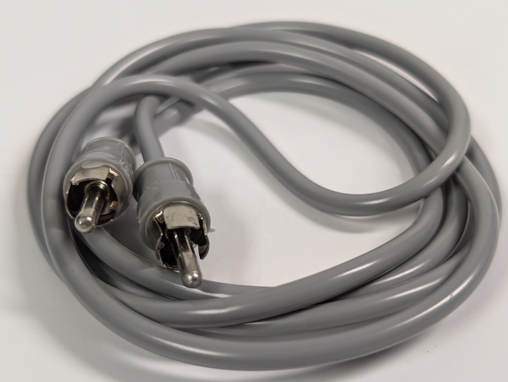RCA PLUG TO RCA PLUG 48" SHIELDED AUDIO CABLE