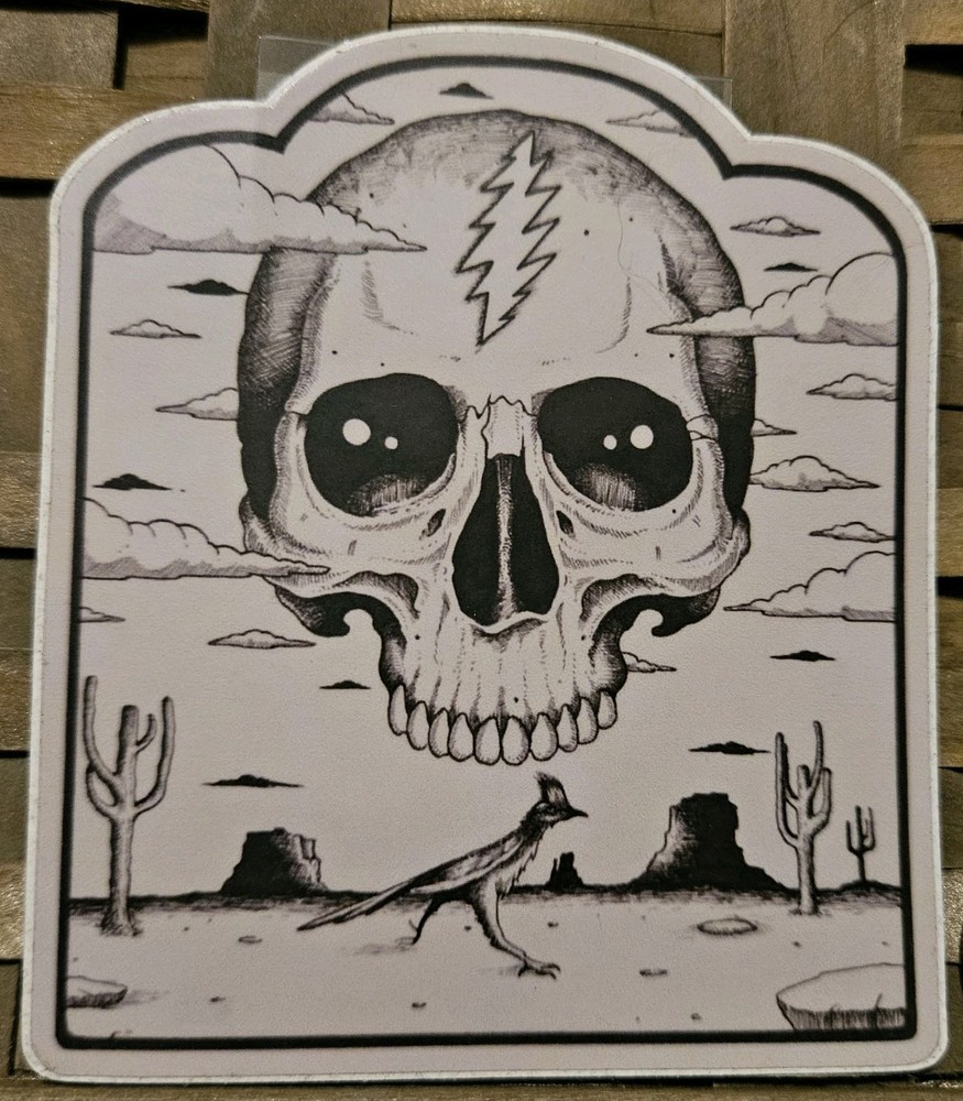 Grateful Dead Sticker "Desert Roadrunner"