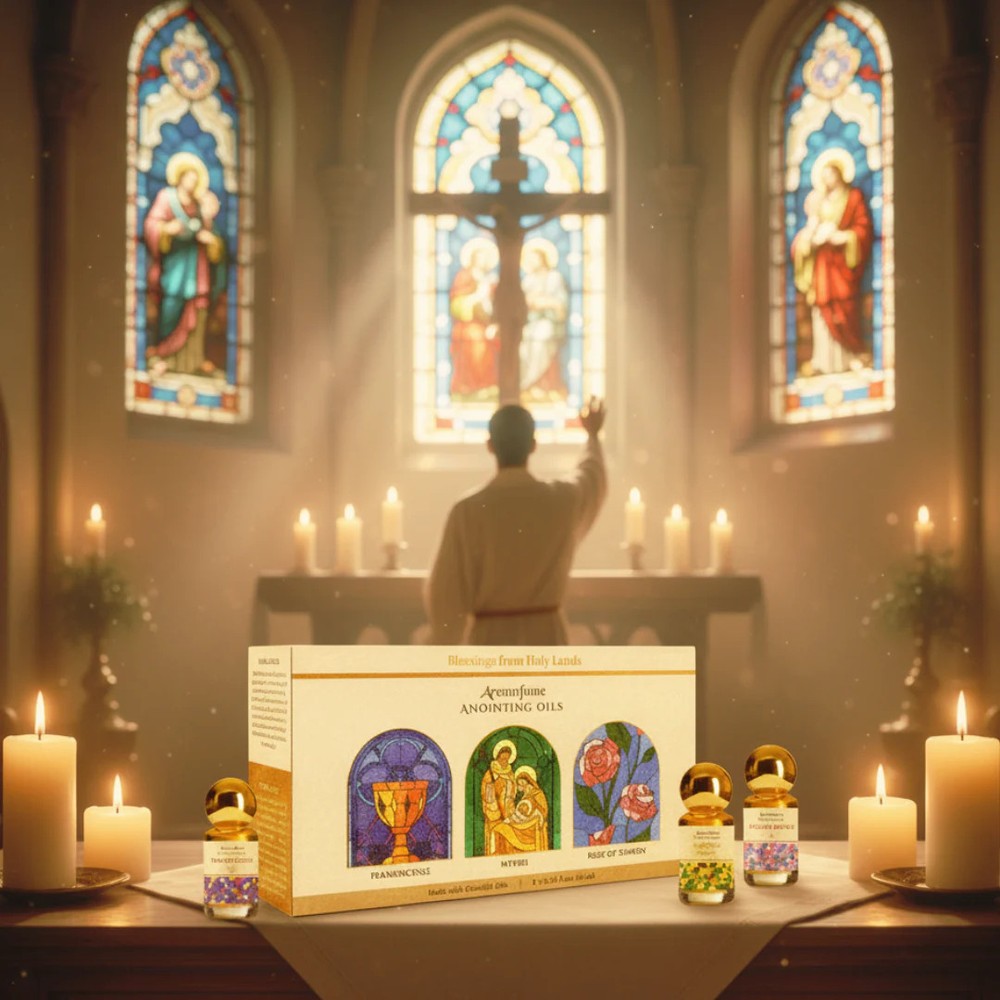 Blessings & Purification Holy Anointing Oil Gift Set