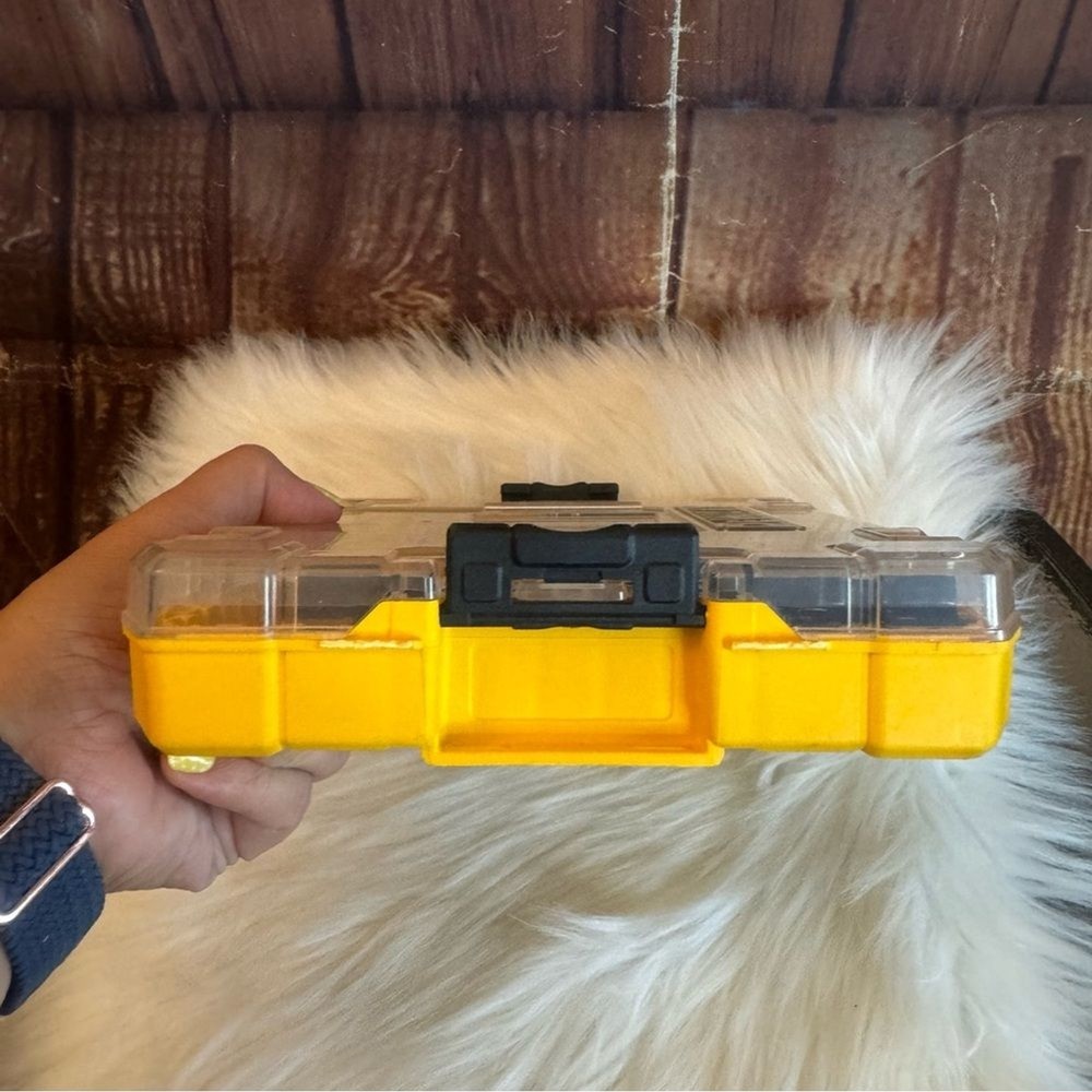 DEWALT Tool Box Tough Case Medium Yellow Case