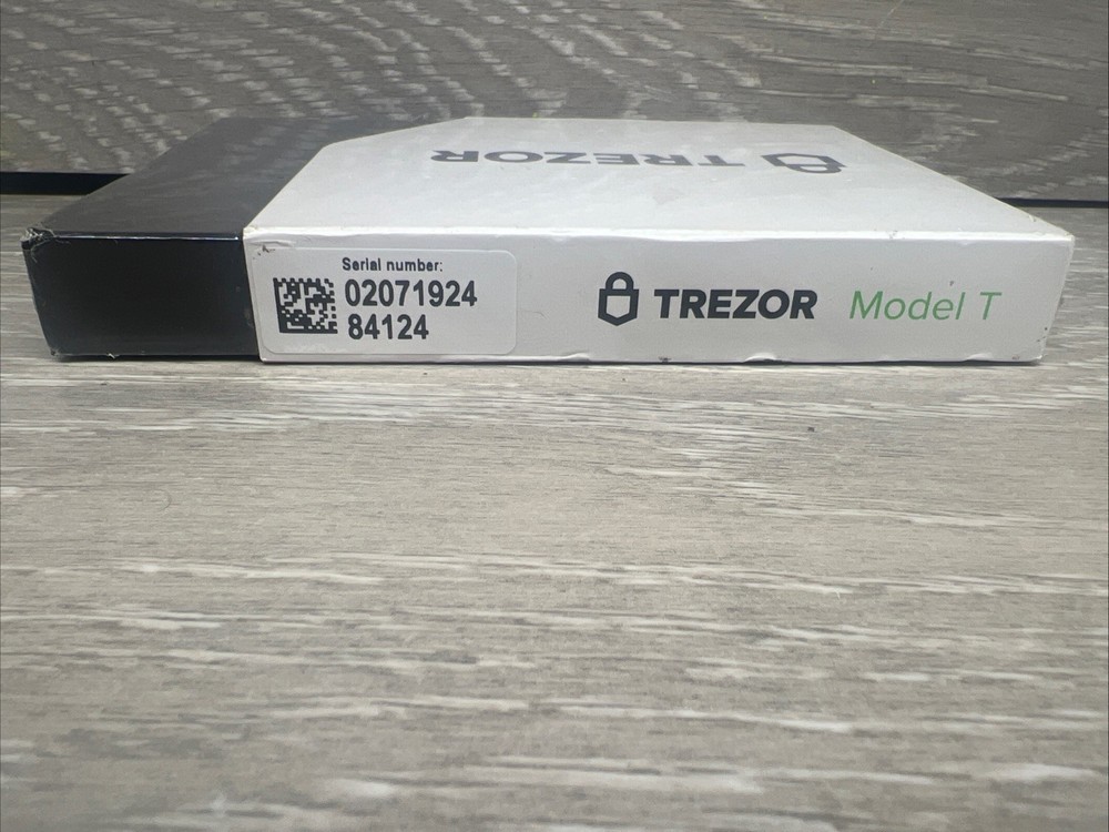 Trezor Model T Cryptocurrency Hardware Wallet