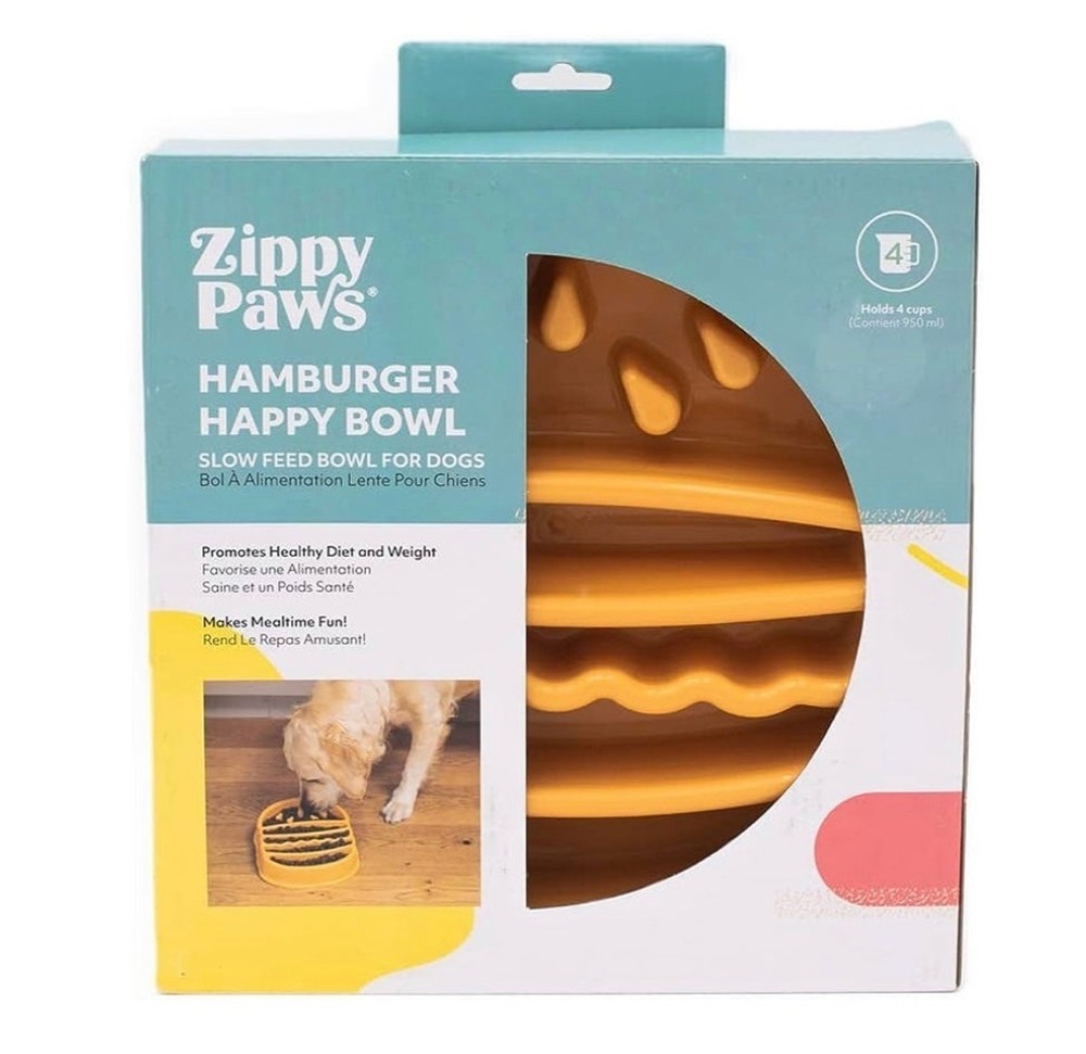 Zippypaws Slow Bowl - Burger