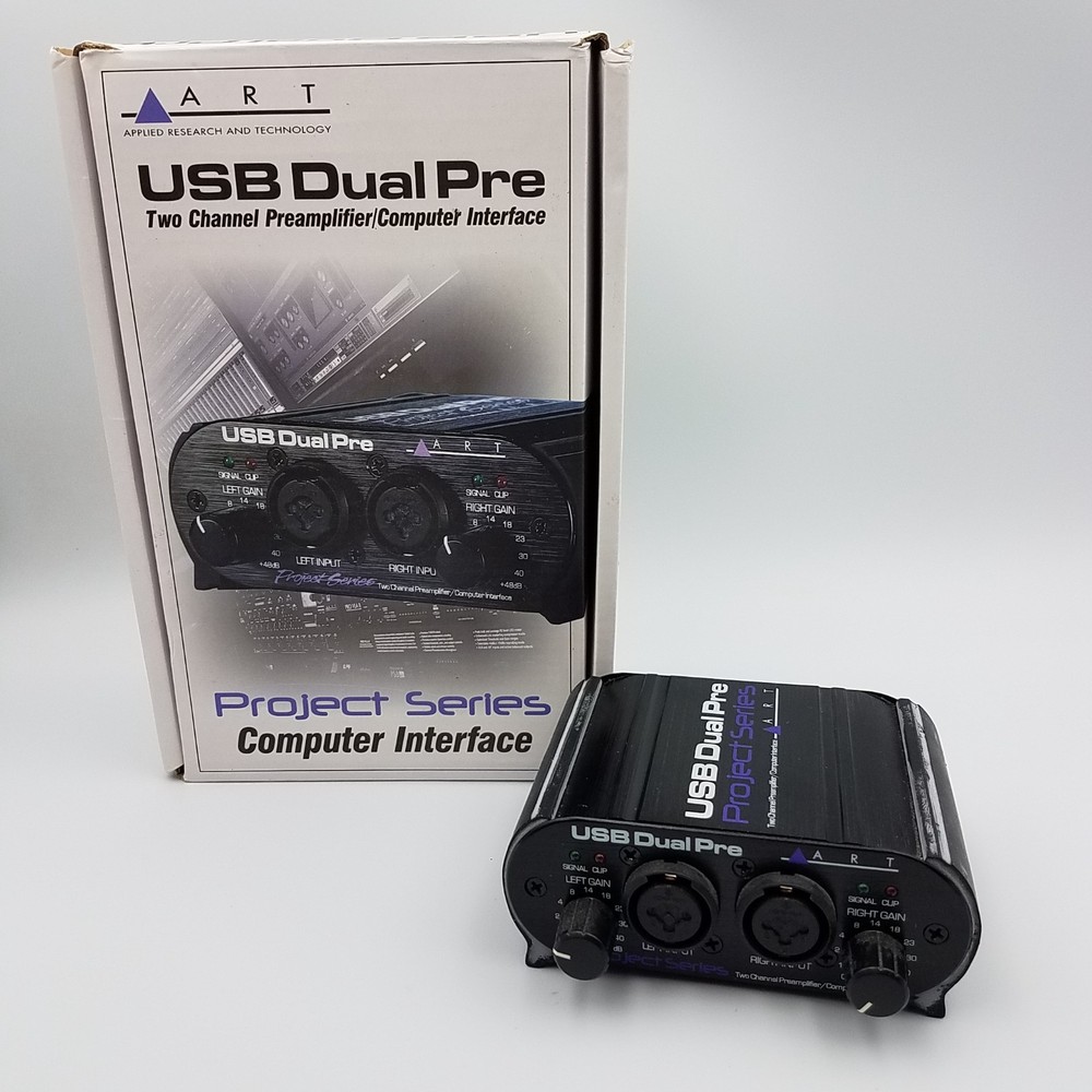 ART USB Dual Pre Two Channel Preamplifier/Computer Interface Project Series